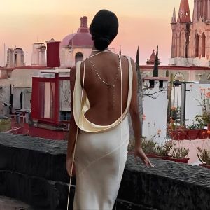 robe satin ivoire 3