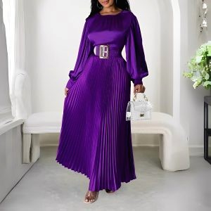 robe satin plissee 7